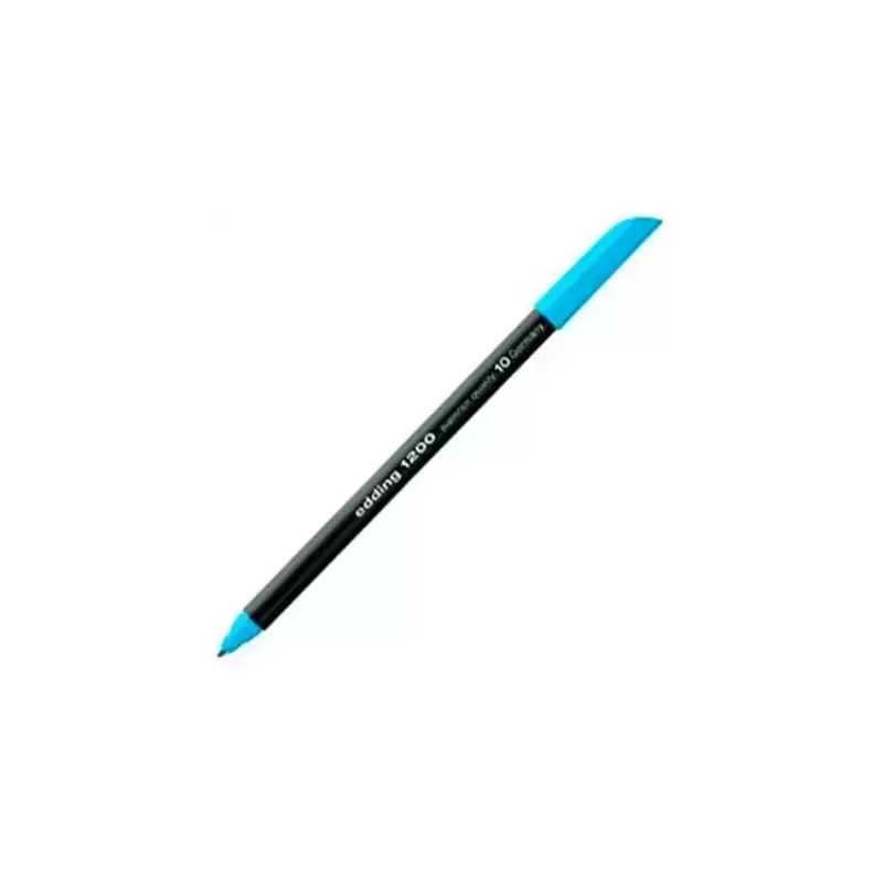 1200-10 EDDING ROTULADOR 1200 PUNTA FINA AZUL CLARO