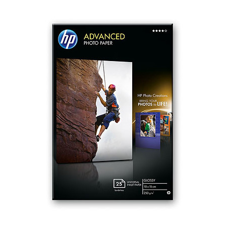 Q8691A HP Papel fotografico satinado avanzado 250g/m2