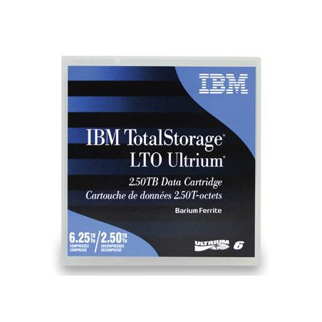 00V7590L IBM DC Ultrium LTO-6 (BaFe) etiquetado 2