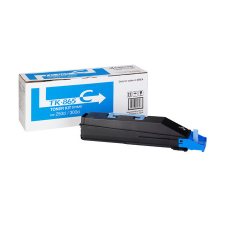 1T02JZCEU0 KYOCERA TONER COPIADORA CIAN TASKALFA 200CI/300CI TK865C 12.000 PAGINAS