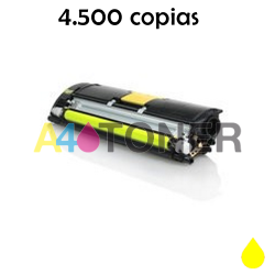 Toner compatible MAGICOLOR 2400 amarillo generico al toner original  1710589-005 / A00W132