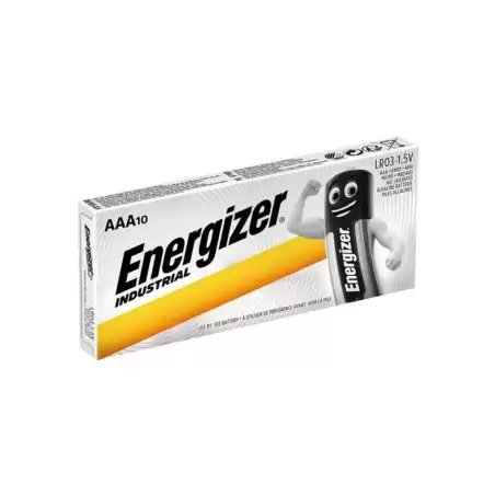 ENEINDLR3C10 ENERGIZER INDUSTRIAL ALCALINA LR03 AAA 1