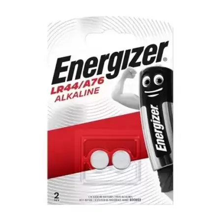 ENELR442 ENERGIZER PILA BOTON LR44 ALCALINAS 1.5V BLISTER-2