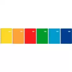 100430100 ENRI CUADERNO ESPIRAL FOLIO 80H 60GR LISO TAPA BLANDA C/SURTIDOS