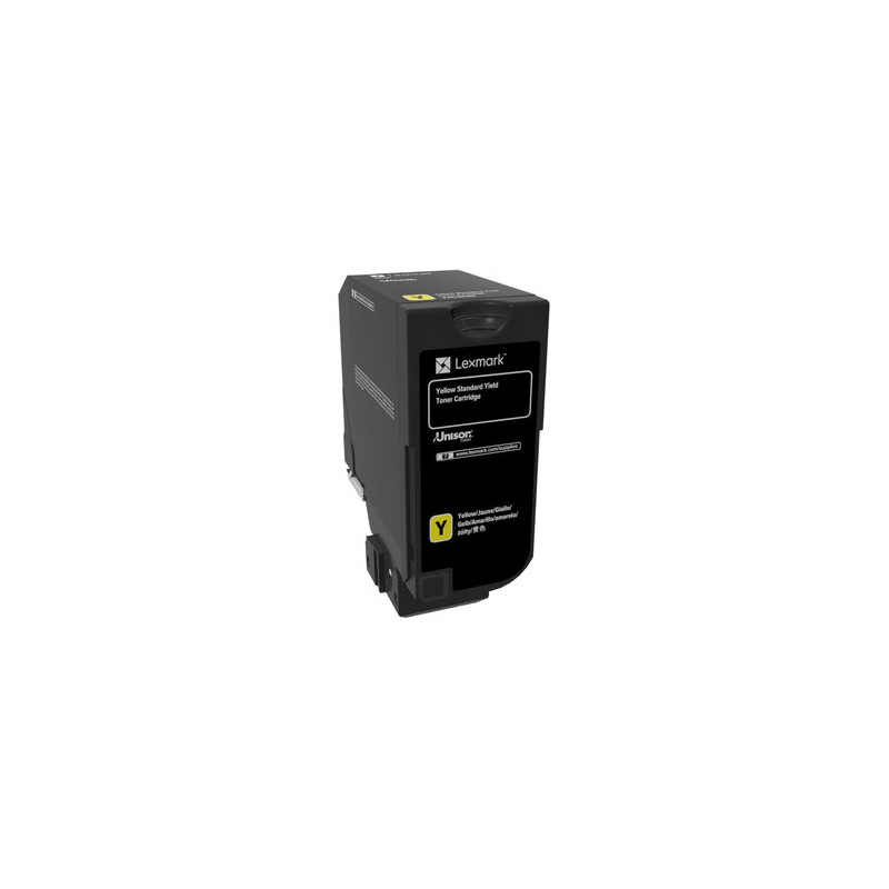 74C0S40 Lexmark CS720 Cartucho de toner amarillo