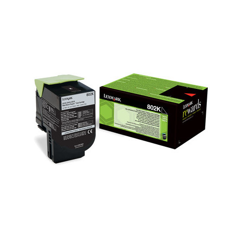 80C20K0 LEXMARK 802K Toner Retornable Negro(1k)