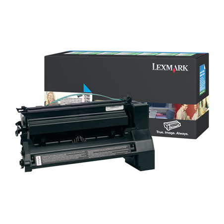 C780H1CG LEXMARK C-780/C-782/X-782 Cartucho de impresion Cian retornable (10.000 pag.)