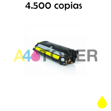 Toner alternativo Epson C900 / C1900 compatible al toner original Epson C13S050097 amarillo