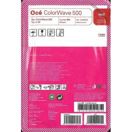 1070038733/1070088884 OCE Toner Magenta 500 Gramo para OCE ColorWave 500