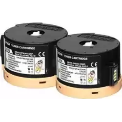 C13S050710 EPSON ACULASER AL-M200DN/M200DW TONER NEGRO (PACK 2)