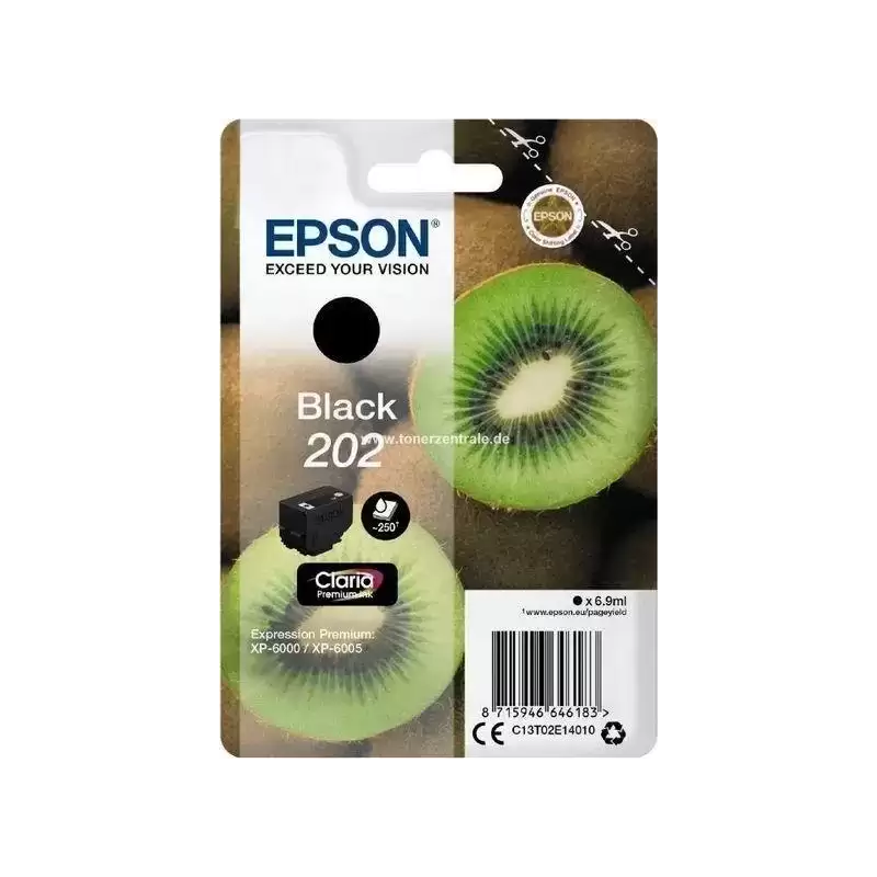 C13T02E14010 EPSON SINGLEPACK NEGRO 202 CLARIA PREMIUM INK