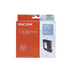 405533 RICOH GX3000/3050n/5050n Tinta gel Type GC-21C Cian (Gestener)