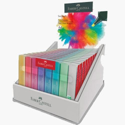 354658 FABER CASTELL EXPOSITOR DE 10+1 SIN CARGO ESTUCHE 8 MARCADORES TEXTLINER 1546 PASTEL C/SURTIDOS