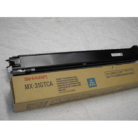 MX-31GTCA SHARP Toner MX 2301N/2600/3100/4100N/4101N/5000N/5001N Toner Cian