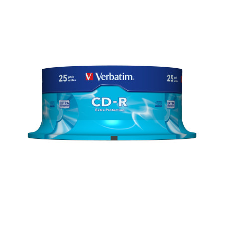 43432 VERBATIM CD-R 700Mb 52X Extra Protection (Tarrina 25)