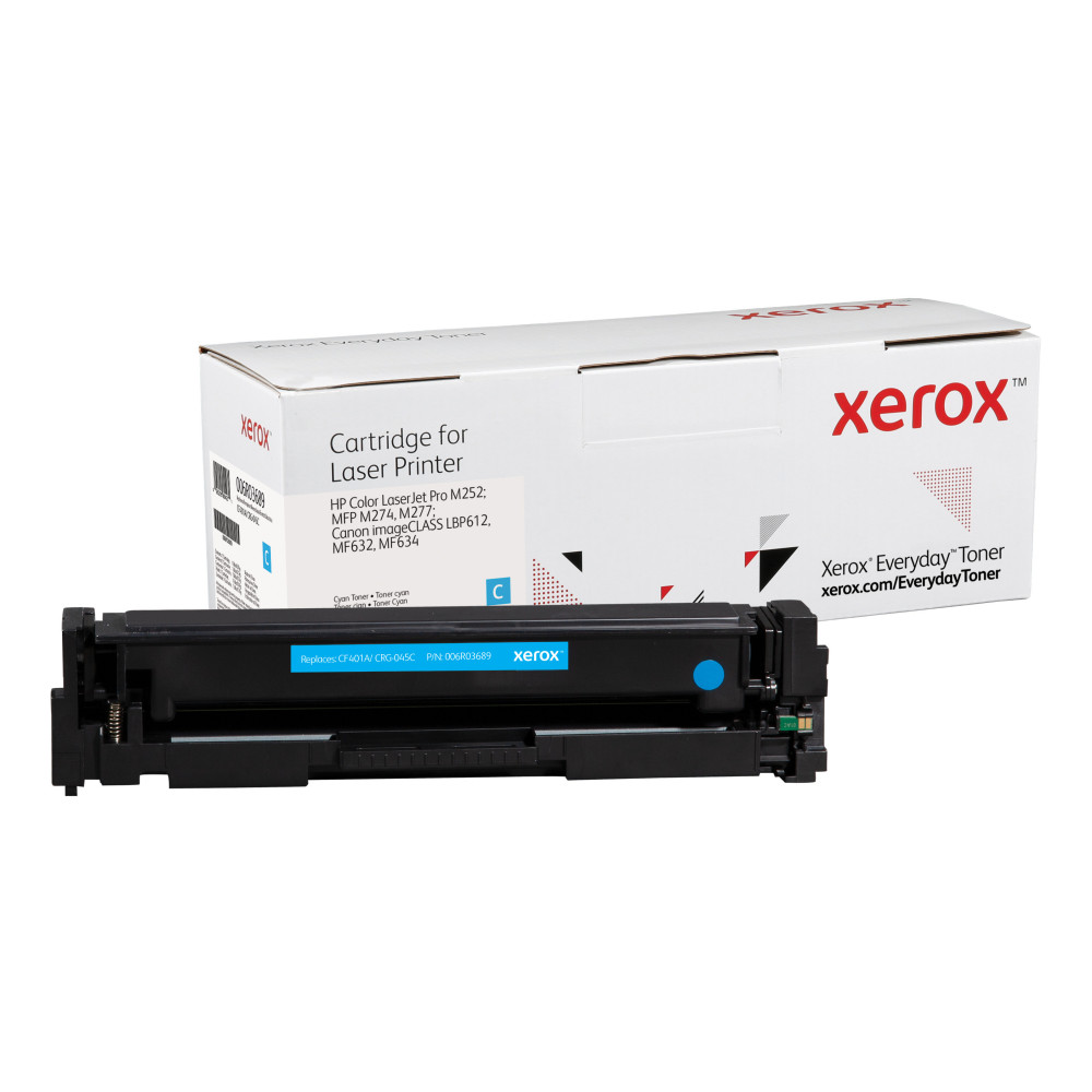 006R03689 XEROX Everyday Toner para HP 201A Color LaserJet Pro M252. MFP M274(CF401A CRG045C) Cian