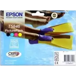 C13T58464010 EPSON PICTUREMATE PM240/280 PACK CARTUCHO + PAPEL 150 HOJAS