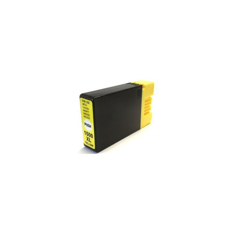 Compatible PGI1500XL Yellow Cartucho de tinta