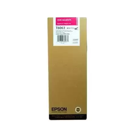C13T606300 EPSON TINTA MAGENTA VIVO GF STYLUS PHOTO 4880 *ALTA CAPACIDAD*
