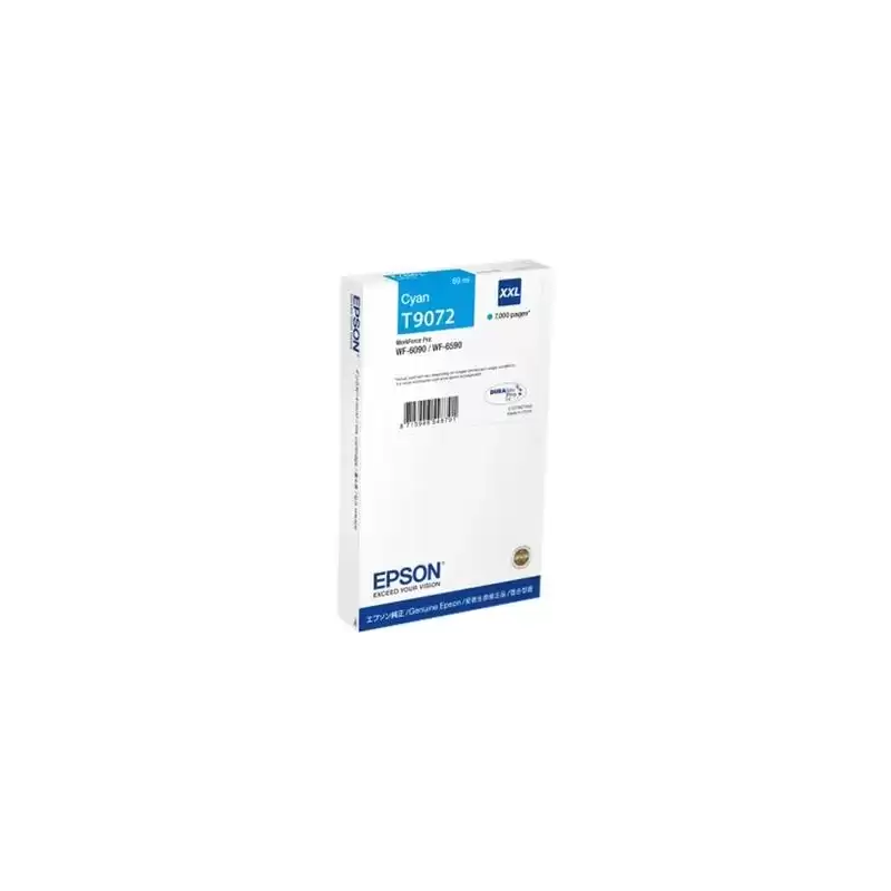 C13T907240 EPSON TINTA CIAN WF-6XXX SERIES - XXL