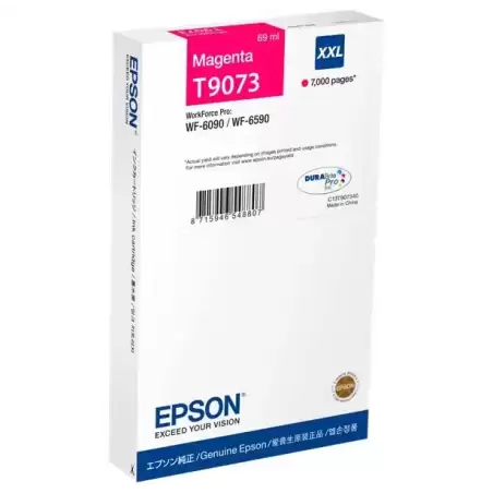 C13T907340 EPSON  TINTA MAGENTA WF-6XXX SERIES - XXL