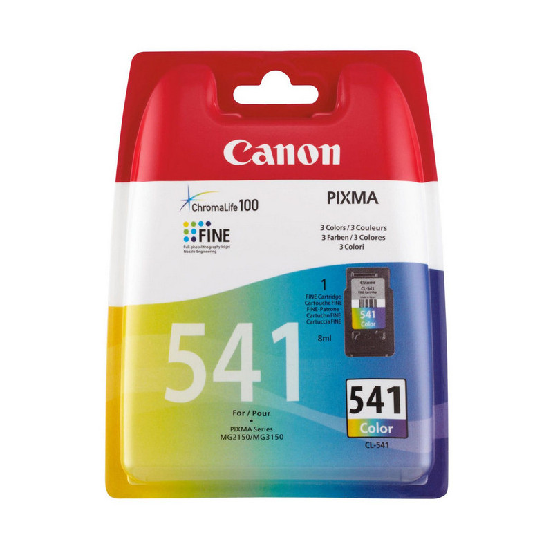 5227B005 Canon PIXMA MG2150/3150 Cartucho Color CL-541 Blister