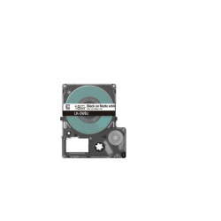 C53S672063 EPSON Cartucho de etiquetas Matte Tape   White/Black 18mm(8m)   LK-5WBJ