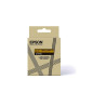C53S672076 EPSON Cartucho de etiquetas Matte Tape   Yellow/Black 24mm(8m)   LK-6YBJ