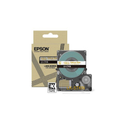 C53S672097 EPSON Cartucho de etiquetas Metallic Tape   Clear/Gold 18mm(9m)   LK-5TKN