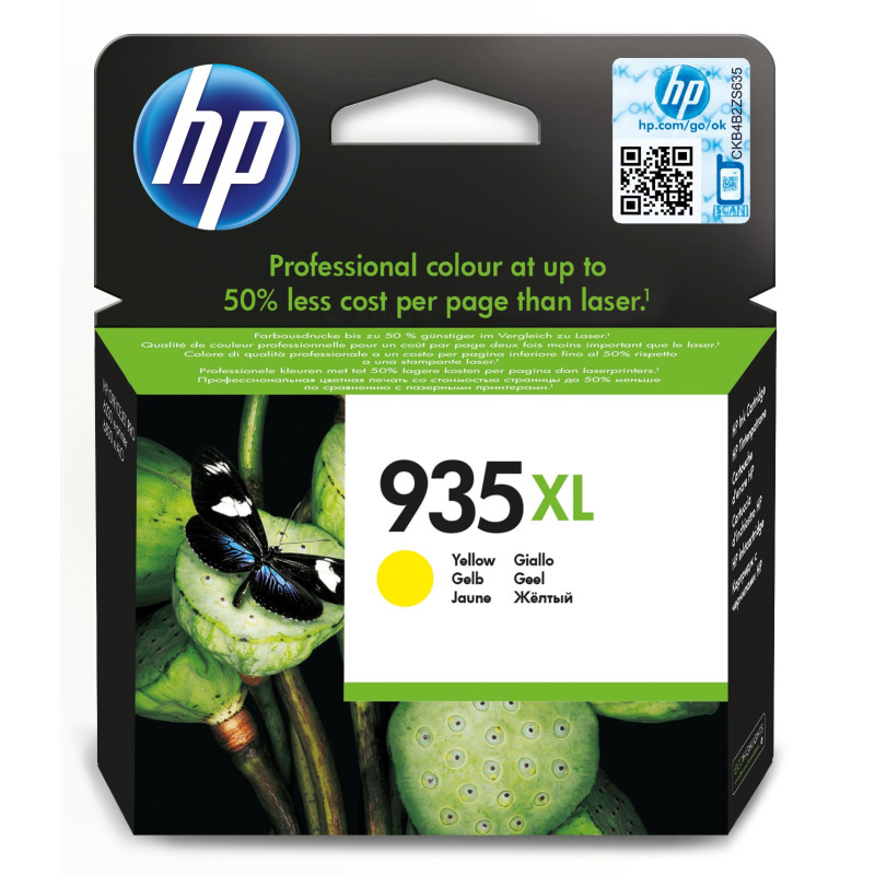 C2P26AEBGY HP OfficeJet Pro 6230/6830 Cartucho Amarillo nº935XL