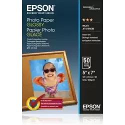 C13S042545 EPSON PAPEL PHOTO GLOSSY 13X18CM 50 HOJAS 200 GRS