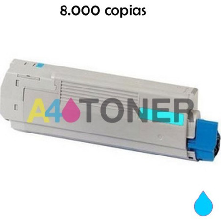 Toner Oki C831 / C840 / C841  cyan compatible con Oki 44844507