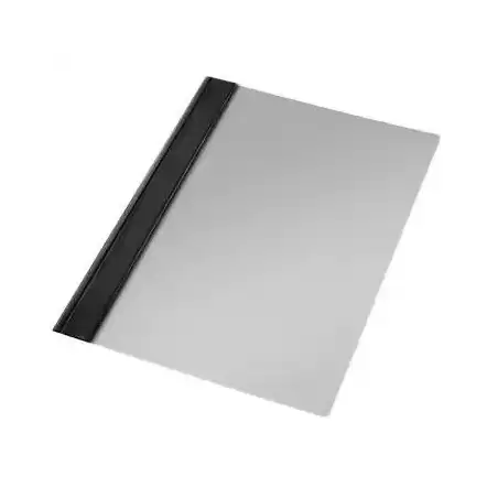 12609 ESSELTE DOSSIER FÁSTENER A4 MOD.126 PVC RÍGIDO 150 MICRAS CAJA 50 UD NEGRO