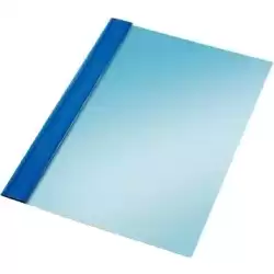 13206 ESSELTE DOSSIER FÁSTENER MOD 132/1 PVC RÍGIDO 150 MICRAS FOLIO AZUL - CAJA DE 50U