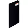 27347 ESSELTE CARPETA CON PINZA MINICLIP LATERAL A4 C/TARJETERO PVC NEGRO