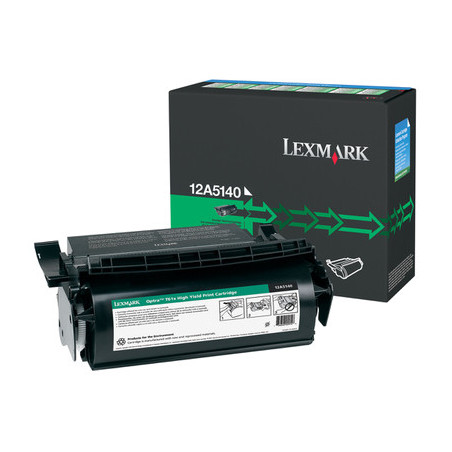 12A5140 Lexmark Cartucho de impresion Alto Rendimiento reacondicionado en fabrica Optra T (25.000 pag.)