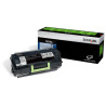 52D2X0L Lexmark 522XL Cartucho de toner de rendimiento extra alto del Programa de devolucion para etiquetas