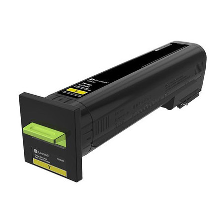 72K0X40 Lexmark CS820 Cartucho de toner amarillo rendimiento extra alto