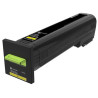 72K0X40 Lexmark CS820 Cartucho de toner amarillo rendimiento extra alto