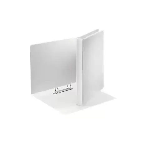 49739 ESSELTE CARPETA CANGURO BÁSICA PERSONALIZABLE 2 ANILLAS MIXTAS 40MM A4 PP BLANCO