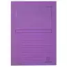 50101E EXACOMPTA SUBCARPETA A4 FOREVER CON VENTANA VIOLETA 120GR -100U-