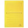 50109E EXACOMPTA SUBCARPETA A4 FOREVER CON VENTANA AMARILLO -100U-