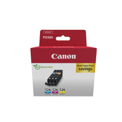 4541B018 CANON Pack 3 colores CLI526CMY MULTI ECOPACK carton