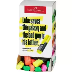 154200 FABER CASTELL MARCADOR TEXTLINER SURTIDO NEÓN EXPOSITOR CARTÓN 60 UD