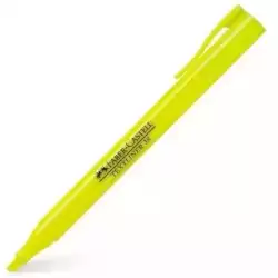 157707 FABER CASTELL MARCADOR FLUORESCENTE TEXTLINER 38 AMARILLO