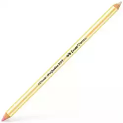 185712 FABER CASTELL LÁPIZ GOMA MIXTO PERFECTION 7057 DOBLE PUNTA PARA TINTA Y GRAFITO