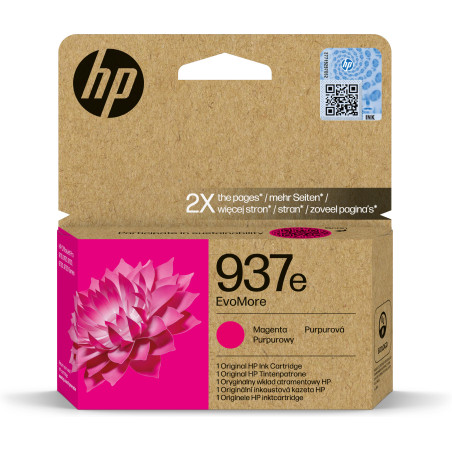 4S6W7NESE1 HP 937e Cartucho Magenta OfficeJet Pro 9110b