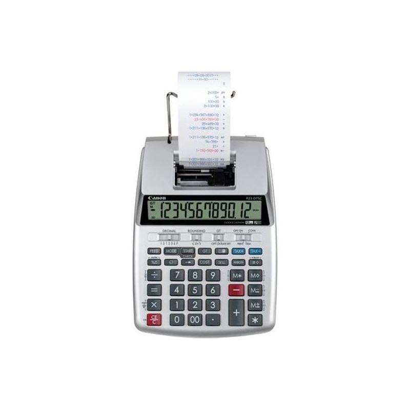 2303C001 CANON CALCULADORA IMPRESION P23-DTSC 4 DECIMALES GRIS