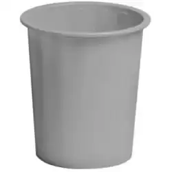 305-08 FAIBO PAPELERA DE PLÁSTICO EN POLIPROPILENO 310X280 MM CERRADA 14 L SERIE 305 GRIS