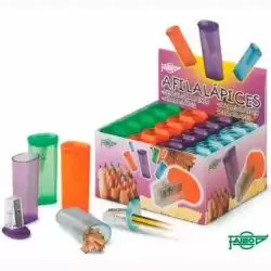 2101 FAIBO AFILALÁPICES CON DEPÓSITO PARA LÁPICES FINOS C/SURTIDOS EXPOSITOR 20 UD